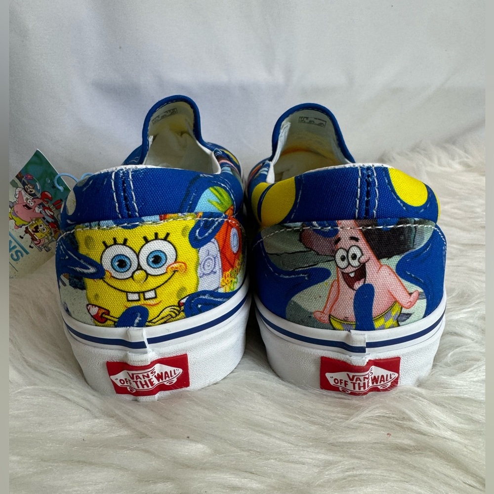SpongeBob SquarePants x Classic Slip-On 'AlohaBob' New In Box - Picture 4 of 8